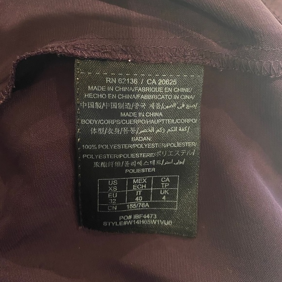 GUESS Sleeveless Terri Top Purple Size XS - Picture 7 of 8